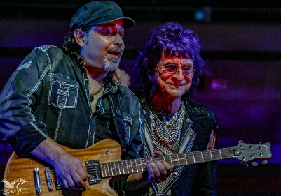 Mike Aquino and Jim Peterik, photo by Ron Horne Rockin' Nature Photography