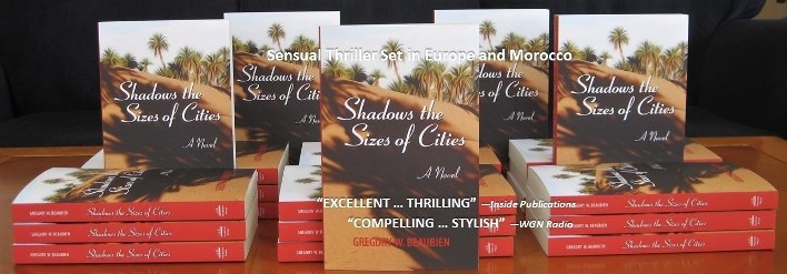 Shadows the Sizes of Cities A Novel by author Gregory W Beaubien