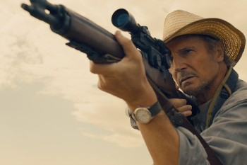 Liam Neeson in the movie 'The Marksman'