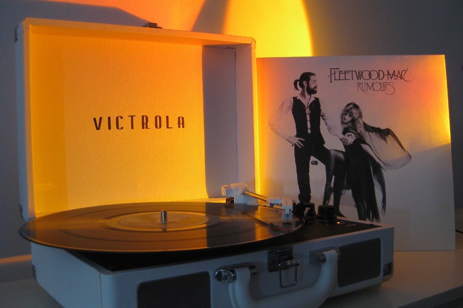 Fleetwood Mac Rumours vinyl record - Moresby Press image